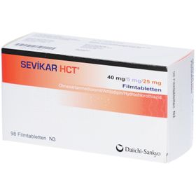 SEVIKAR HCT 40 mg/5 mg/25 mg Filmtabletten