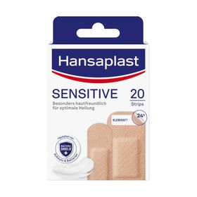 Hansaplast Sensitive Strips - Jetzt 20% sparen mit dem Code "pflaster20"