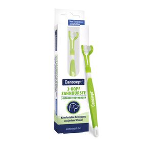 Canosept® 3-Kopf Zahnbürste für Hunde