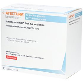 ATECTURA Breezhaler 125µg/127,5µg Hkp.m.Plv.z.Inh.