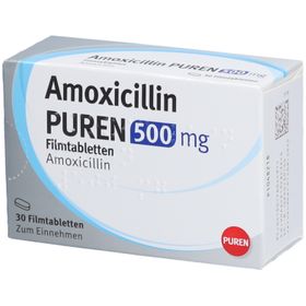 AMOXICILLIN PUREN 500 mg Filmtabletten