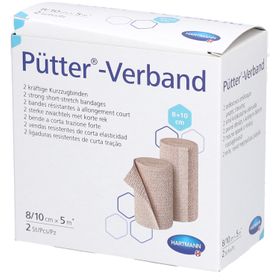 HARTMANN Pütter-Verband 8/10 cm x 5 m Kurzzugbinden