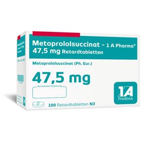 METOPROLOLSUCCINAT-1A Phar.47,5 Retardtabletten