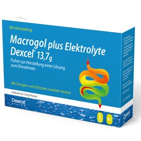 Macrogol plus Elektrolyte Dexcel® 13,7 g, gegen Verstopfung