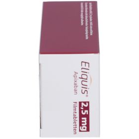ELIQUIS 2,5 mg Filmtabletten