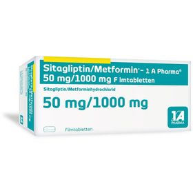 SITAGLIPTIN/Metformin-1A Pharma 50 mg/1000 mg FTA