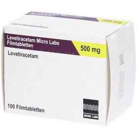 LEVETIRACETAM Micro Labs 500 mg Filmtabletten