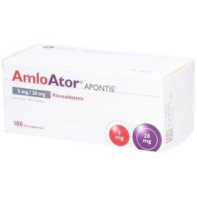 AMLOATOR APONTIS 5 mg/20 mg Filmtabletten