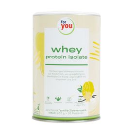 for you whey protein isolate Vanille – Zitronenquark