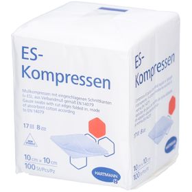HARTMANN ES-Kompressen 10 cm x 10 cm unsteril