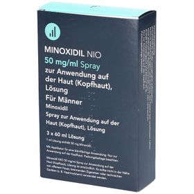 Minoxidil NIO® 50mg/ml Spray zur Anwendung auf der Kopfhaut