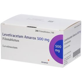 LEVETIRACETAM Amarox 500 mg Filmtabletten