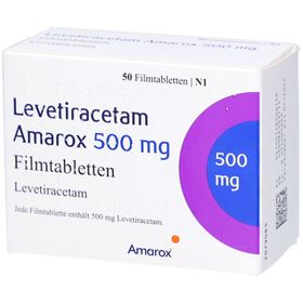 LEVETIRACETAM Amarox 500 mg Filmtabletten