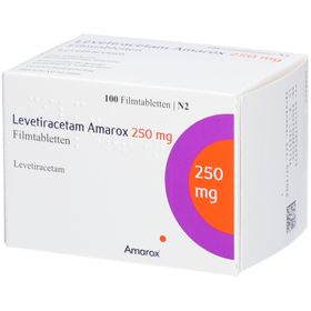 LEVETIRACETAM Amarox 250 mg Filmtabletten