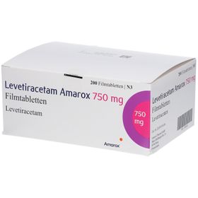 LEVETIRACETAM Amarox 750 mg Filmtabletten