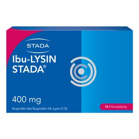 Ibu-LYSIN STADA® 400 mg Filmtabletten, wirksam bei Schmerzen und Fieber