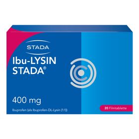 Ibu-LYSIN STADA® 400 mg Filmtabletten, wirksam bei Schmerzen und Fieber