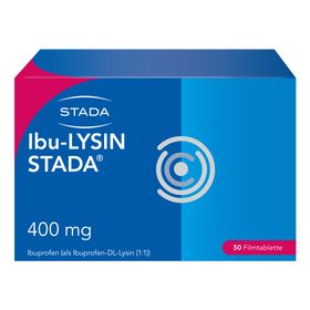 Ibu-LYSIN STADA® 400 mg Filmtabletten, wirksam bei Schmerzen und Fieber
