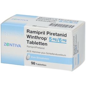 RAMIPRIL Piretanid Winthrop 5 mg/6 mg Tabletten