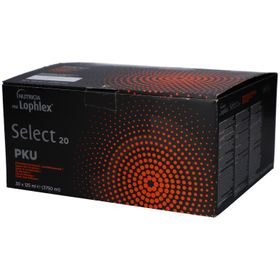 PKU Lophlex Select LQ 20 Pfirsichtee‑Geschmack