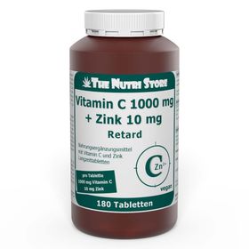 Vitamin C 1000 mg + Zink 10 mg Langzeit-Retardtabletten