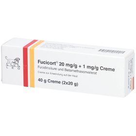 FUCICORT 20 mg/g + 1 mg/g Creme