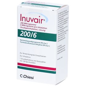 INUVAIR 200/6 µg 120 Hub Druckgasinhalat