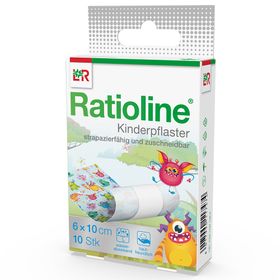 Ratioline® Kinderpflaster 6 cm x 1 m