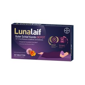 Lunalaif Guter Schlaf Kombi Depot mit 1,9 mg Melatonin