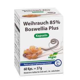 Weihrauch 85% Boswellia Plus vegan Kapseln