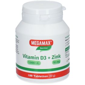 MEGAMAX® Vitamin D3 + Zink