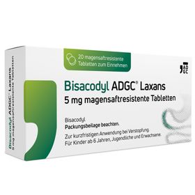 Bisacodyl ADGC® Laxans Abführmittel bei Verstopfung wirksam und gut verträglich