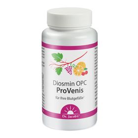 Dr. Jacob's Diosmin OPC ProVenis Polyphenole Weinrebenblätter Acerola-Vitamin C