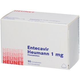 ENTECAVIR Heumann 1 mg Filmtabletten Heunet