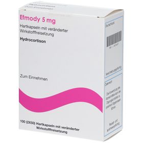EFMODY 5 mg Hartkapseln m.veränd.Wirkst.-Freis.