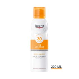 Eucerin® Oil Control Dry Touch Spray LSF 30 – Sonnenschutzspray, auch für empfindliche und zu Akne neigende Haut - jetzt 20% sparen mit Code "sun20" + Eucerin After Sun 50ml GRATIS