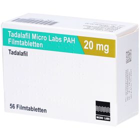 TADALAFIL Micro Labs PAH 20 mg Filmtabletten