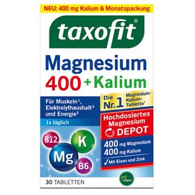 taxofit® Magnesium 400+ Kalium