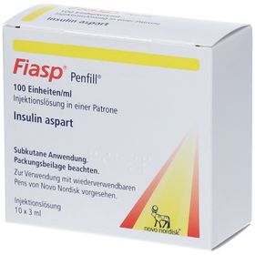 FIASP 100 E/ml Penfill Inj.-Lsg.in Patrone