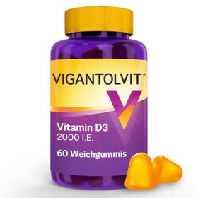 VIGANTOLVIT® Vitamin D3 2.000 I.E. Weichgummis - 50% Geld zurück*
