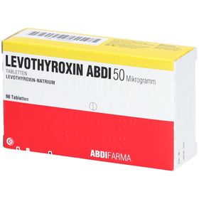 LEVOTHYROXIN Abdi 50 Mikrogramm Tabletten