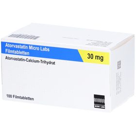 ATORVASTATIN Micro Labs 30 mg Filmtabletten