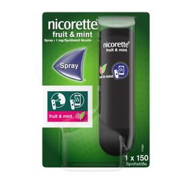 nicorette fruit & mint Spray zum Rauchen aufhören, mit App-Funktion -  Jetzt 20% Rabatt sichern*