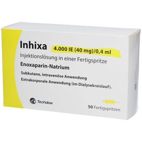 INHIXA 4.000 I.E. 40 mg/0,4 ml Inj.-Lsg.i.e.F.-Sp.