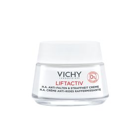 Vichy Liftactiv Anti-Falten & straffende Hyaluron Creme ohne Duftstoffe + Vichy Liftactiv Nacht Mini GRATIS
