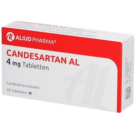 CANDESARTAN AL 4 mg Tabletten