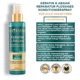 BIOXSINE Keratin & Argan Spray Spülung
