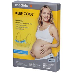 medela Keep Cool™ Schwangerschafts- und Still-BH weiß, Gr. XL