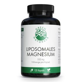 GREEN NATURALS Magnesium Citrat liposomal hochdosiert vegan