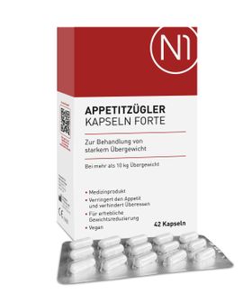 N1 Appetitzügler Kapseln Forte zum Abnehmen